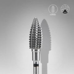 Capat freza carbid Staleks Expert extra dura 6 mm - 480