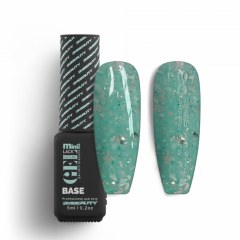 Oja Semi GELlack 2M Hema Free Milky Rubber Base with Flakes Nr. 08