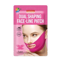 Mască pt față - Dual Shaping Face-line Patch 1 buc - Purederm