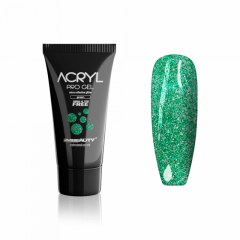 Acryl Pro Gel 2M Hema Free Micro Reflective Glitter Green - 15g