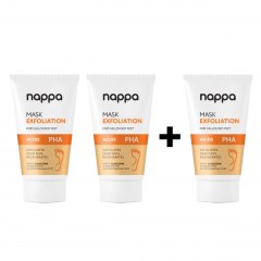 Set 2+1 gratis - Masca exfolianta pentru picioare cu acid PHA - 150 ml - Nappa