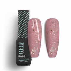 Oja Semi GELlack 2M Hema Free Milky Rubber Base with Flakes Nr. 06