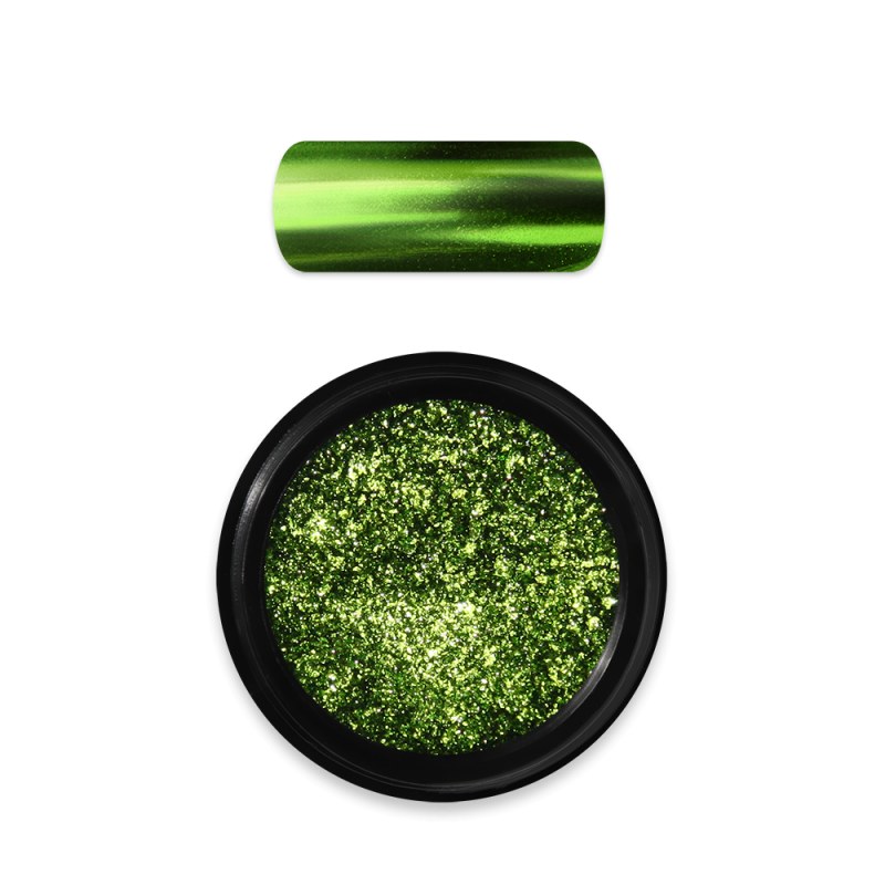 Praf de pigment Mirror-Effect Green