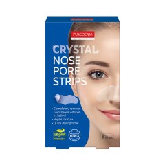 Mască pt nas - Crystal Nose Pore Strips 6 buc - Purederm