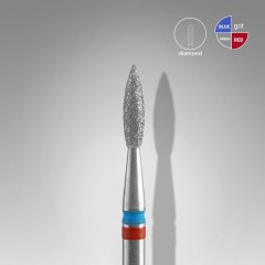 Capat freza diamant Staleks Expert flacara duo 2.1 mm - 451