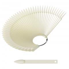 Paletă cu vârf ascuțit pentru 50 de culori - natural