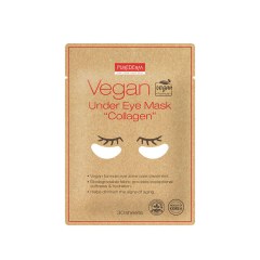 Mască pt zona ochilor - Vegan Under Eye Mask Collagen 30 buc - Purederm