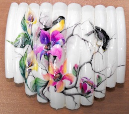 Tehnica unghiilor false construite din gel