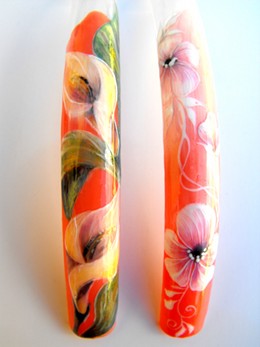 Tehnica unghiilor false construite din gel